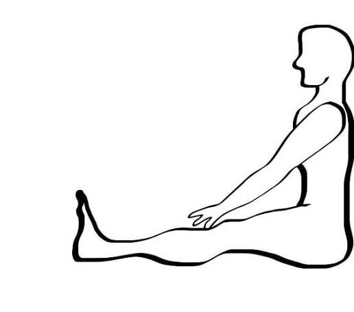 Come fare lo stretching della catena posteriore da seduto