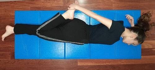stretching coscia stretching coscia